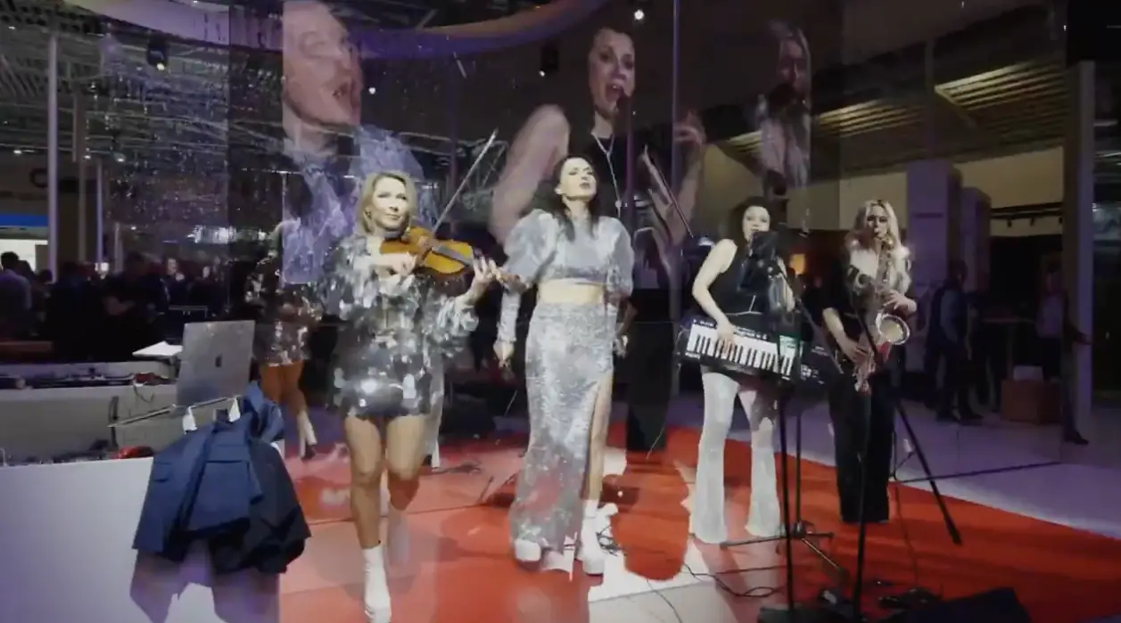 Like a Lady Band – Live-Auftritt